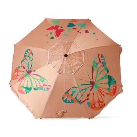 Parasol Cor de Rosa 200 cm UPF 50+ de BigBuy Outdoor, Sombrinhas - Ref: S1137383, Preço: 18,09 €, Desconto: %