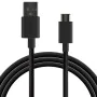 Cabo USB-C para USB KSIX 1 m Preto de KSIX, Cabos USB - Ref: S1902422, Preço: 10,24 €, Desconto: %