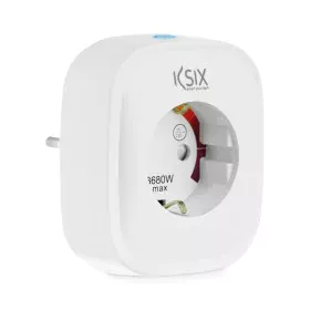 Prise Intelligente KSIX Smart Energy Slim WIFI 250V Blanc de KSIX, Hubs prises téléphones - Réf : S1902697, Prix : 9,84 €, Re...