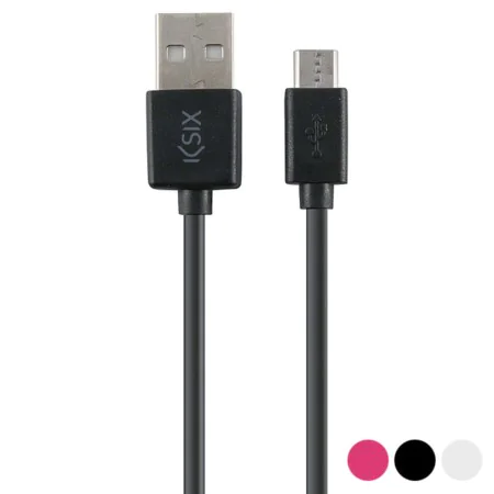 USB Cable to Micro USB KSIX 1 m by KSIX, USB Cables - Ref: S1902986, Price: 6,79 €, Discount: %