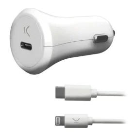 USB Car Charger KSIX Apple-compatible 18W by KSIX, Chargers - Ref: S1903863, Price: 9,98 €, Discount: %