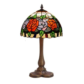 Desk lamp Viro Rosy Red Green Orange Zinc 60 W 20 x 37 x 20 cm by Viro, Bedside and Table Lamps - Ref: D1603284, Price: 117,2...