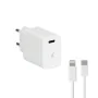 Cargador USB Iphone KSIX Apple-compatible Blanco de KSIX, Cargadores - Ref: S1905401, Precio: 20,74 €, Descuento: %