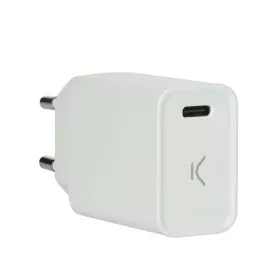 Carregador Usb KSIX Branco de KSIX, Carregadores - Ref: S1905408, Preço: 6,24 €, Desconto: %