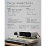 Sveglia con Caricabatterie Senza Fili KSIX Retro Bianco 10 W di KSIX, Caricabatterie - Rif: S1905439, Prezzo: 9,98 €, Sconto: %