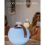 Bluetooth-Lautsprecher mit LED-Lampe KSIX Bubble Weiß 5 W Tragbar von KSIX, Tragbare Lautsprecher und Docking-Lautsprecher - ...