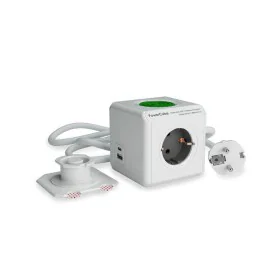 Rallonge 3 prises Schuko sans interrupteur Allocacoc de Allocacoc, Hubs prises téléphones - Réf : S1906007, Prix : 19,67 €, R...