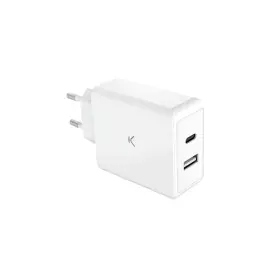 Cargador de Pared KSIX Blanco 45 W de KSIX, Cargadores - Ref: S1906314, Precio: 15,85 €, Descuento: %