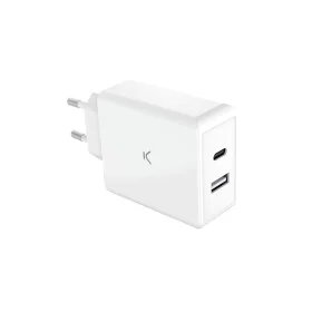 Chargeur mural KSIX Blanc 65 W de KSIX, Chargeurs - Réf : S1906350, Prix : 15,85 €, Remise : %