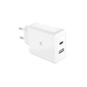 Cargador de Pared KSIX Blanco 65 W de KSIX, Cargadores - Ref: S1906350, Precio: 15,85 €, Descuento: %