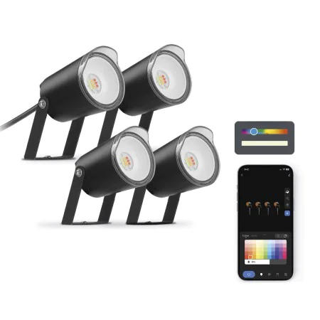 Foco LED KSIX SmartLED Negro (3000K) de KSIX, Focos para el techo - Ref: S1906440, Precio: 24,51 €, Descuento: %