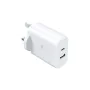 Wall Charger KSIX GaN White 45 W by KSIX, Chargers - Ref: S1906514, Price: 22,31 €, Discount: %