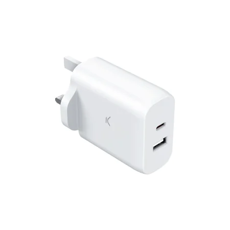 Wall Charger KSIX GaN White 45 W by KSIX, Chargers - Ref: S1906514, Price: 22,31 €, Discount: %