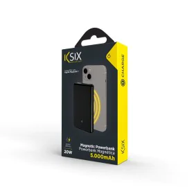 Powerbank KSIX Gris 5000 mAh de KSIX, Chargeurs - Réf : S1906660, Prix : 24,39 €, Remise : %