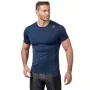 Camisola de Manga Curta Homem Reebok Wor Aactivchill Tech Azul de Reebok, Homem - Ref: S2006720, Preço: 24,18 €, Desconto: %