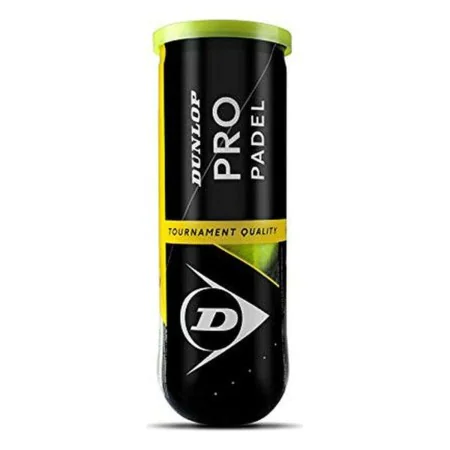 Padel Balls Dunlop Tb Pro (3 pcs) by Dunlop, Balls - Ref: S2009229, Price: 6,78 €, Discount: %