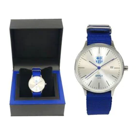 Reloj Hombre F.C. Barcelona Azul de F.C. Barcelona, Relojes de pulsera - Ref: S2009915, Precio: 46,83 €, Descuento: %