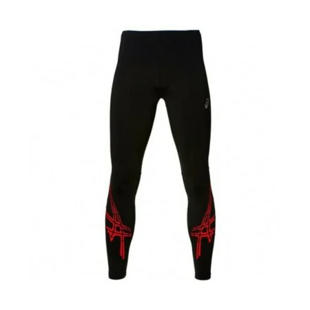 Sports Leggings for Men Asics Stripe Tight Black (USA) by Asics, Men - Ref: S2012724, Price: 48,69 €, Discount: %