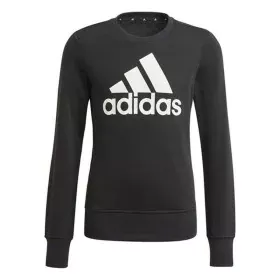 Sweat-shirt sans capuche fille G BL SWT Adidas GP0040 Noir de Adidas, Fille - Réf : S2013338, Prix : 32,05 €, Remise : %