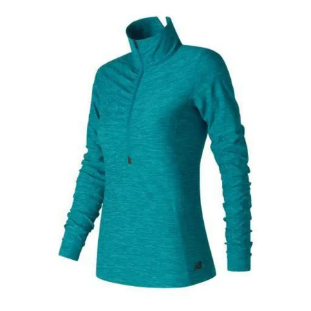 Tee-shirt Manches Longues Femme New Balance WT71102 Vert (XS) de New Balance, Femme - Réf : S2016055, Prix : 56,22 €, Remise : %