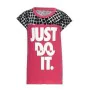 Camisola de Manga Curta Infantil Nike 848-A72 Cor de Rosa 100 % algodão de Nike, Menina - Ref: S2016400, Preço: 21,78 €, Desc...