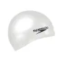 Bonnet de bain Speedo PLAIN FLAT Blanc Silicone de Speedo, Casquettes, bonnets et chapeaux - Réf : S2016759, Prix : 9,58 €, R...