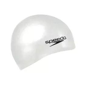 Cuffia da Nuoto Speedo PLAIN FLAT Bianco Silicone di Speedo, Cuffie - Rif: S2016759, Prezzo: 10,65 €, Sconto: %