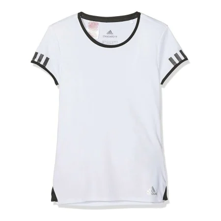 Maglia a Maniche Corte per Bambini Adidas CLUB TEE DU2464 Bianco Poliestere di Adidas, Bambina - Rif: S2016855, Prezzo: 22,83...