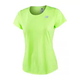 Camiseta de Manga Corta Mujer ACCELERATE New Balance WT73128 BIO Amarillo de New Balance, Mujer - Ref: S2016981, Precio: 22,2...