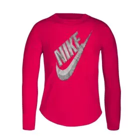 Langarm T-Shirt für Kinder Nike C489S-A4Y Rosa von Nike, Mädchen - Ref: S2017000, Preis: 20,49 €, Rabatt: %