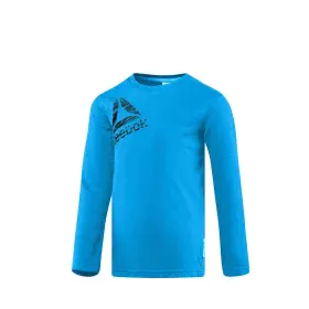 Children’s Long Sleeve T-shirt Baby Reebok B ES LS TEE BQ5140 Blue by Reebok, Boys - Ref: S2017548, Price: 19,18 €, Discount: %