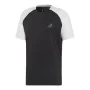 T-shirt à manches courtes homme Adidas CLUB C/B TEE DU0873 Noir de Adidas, Homme - Réf : S2017950, Prix : 30,17 €, Remise : %