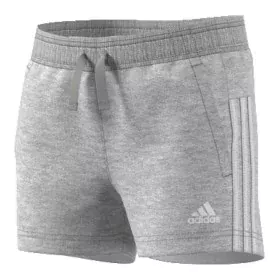 Pantalones Cortos Deportivos para Niños Adidas 3S CF7292 Gris de Adidas, Niña - Ref: S2018082, Precio: 19,21 €, Descuento: %