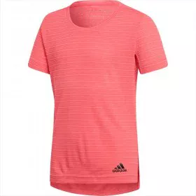 Camiseta de Manga Corta Infantil Adidas G CHILL TEE Rosa Poliéster de Adidas, Niña - Ref: S2019307, Precio: 25,86 €, Descuent...