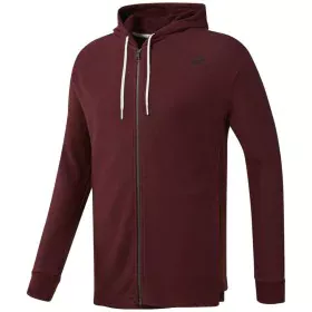 Men’s Hoodie Reebok TE TWILL FZ HOODIE EC079 Maroon by Reebok, Men - Ref: S2019361, Price: 50,49 €, Discount: %