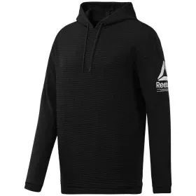 Men’s Hoodie Reebok FLEECE OTH HOOD EC0880 Black by Reebok, Men - Ref: S2019366, Price: 49,97 €, Discount: %