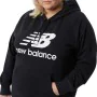 Damen Sweater mit Kapuze New Balance WT03550 Schwarz von New Balance, Damen - Ref: S2019788, Preis: 39,08 €, Rabatt: %