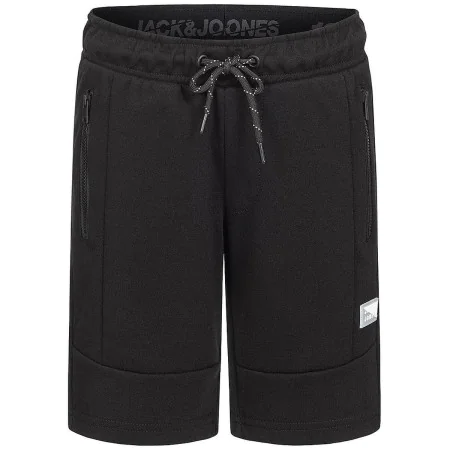 Pantaloncini Sportivi per Bambini JPSTAIR SWEAT Jack & Jones JNR 12189855 Nero di Jack & Jones, Bambino - Rif: S2020787, Prez...