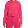 Camisola com Capuz Menina CROP HOODIE Nike DM8372 666 Cor de Rosa de Nike, Menina - Ref: S2021120, Preço: 41,12 €, Desconto: %