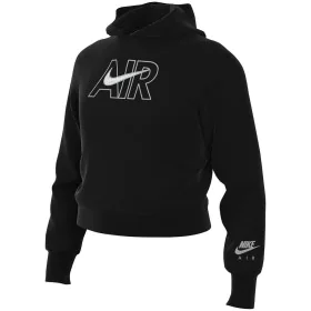 Hooded Sweatshirt for Girls AIR FT CROP HOODIE Nike DM8372 010 Black by Nike, Girls - Ref: S2021121, Price: 40,33 €, Discount: %