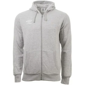 Sweat à capuche homme Umbro Logo Gris de Umbro, Homme - Réf : S2021949, Prix : 34,78 €, Remise : %