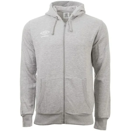 Felpa con Cappuccio Uomo Umbro Logo Grigio di Umbro, Uomo - Rif: S2021949, Prezzo: 34,78 €, Sconto: %