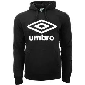 Felpa con Cappuccio Uomo Umbro LOGO OH Nero di Umbro, Uomo - Rif: S2021951, Prezzo: 31,21 €, Sconto: %