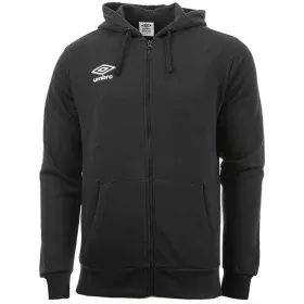 Men’s Hoodie Umbro THROUGH SMALL LOGO Black by Umbro, Men - Ref: S2021952, Price: 34,78 €, Discount: %