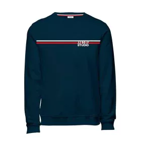 Children’s Sweatshirt Jack & Jones JJATLAS CREW NECK JNR 12232669 Navy Blue by Jack & Jones, Boys - Ref: S2024508, Price: 17,...