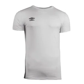 Camisola de Manga Curta Homem Umbro 64887U 096 Branco de Umbro, Homem - Ref: S2024563, Preço: 16,23 €, Desconto: %