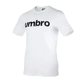 Camisola de Manga Curta Homem Umbro LINEAR 65551U 13V Branco de Umbro, Homem - Ref: S2024565, Preço: 16,65 €, Desconto: %