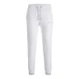 Calças de Treino para Adultos Jack & Jones JPSTGORDON JJGLOBUS 12225105 Branco Homem de Jack & Jones, Homem - Ref: S2024720, ...