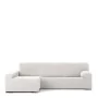 Capa para chaise longue de braço comprido esquerdo Eysa JAZ Branco 180 x 120 x 360 cm de Eysa, Sofás - Ref: D1604961, Preço: ...