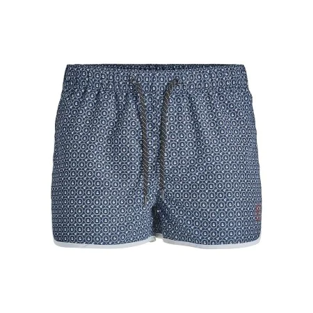 Calção de Banho Homem Jack & Jones MONOGRAM 12228837 Azul Marinho de Jack & Jones, Roupa de banho - Ref: S2024823, Preço: 16,...